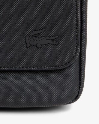 Bolso cl&aacute;sico para llevar al hombro con cierre de solapa para hombre