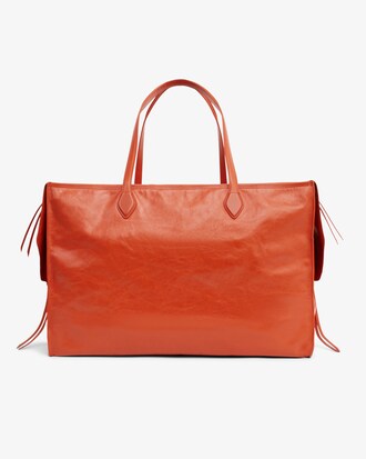 Bolsa deportiva de fin de semana de piel Runway