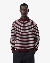 Sudadera con cuello polo inspirada en los archivos