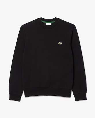 Sudadera de cuello redondo de felpa