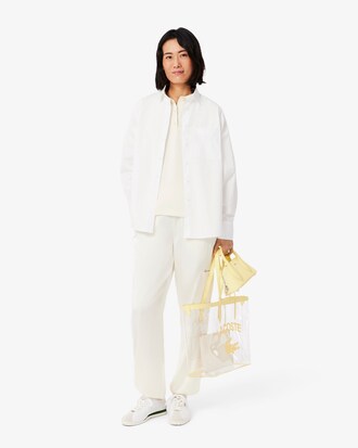 Polo oversized sedoso y vaporoso