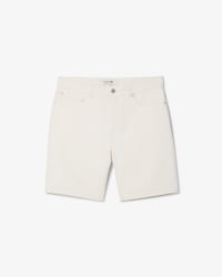 Bermudas denim de corte recto