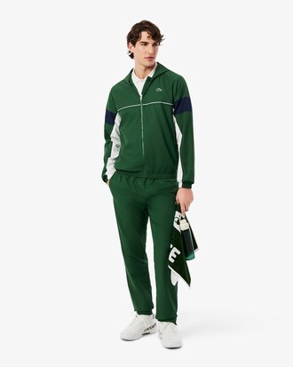 Chaqueta de ch&aacute;ndal deportiva con bloques de color