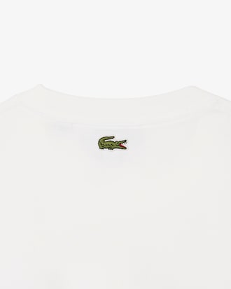 Printed Embroidery Accent Cotton Jersey T-shirt