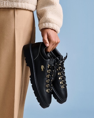 Zapatillas Baseshot Winter de piel de mujer