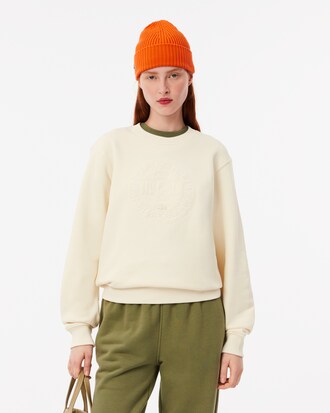 Sudadera de felpa bordada