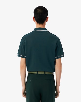 Polo de golf de minipiqu&eacute; termorregulador