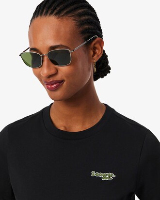 Camiseta de algod&oacute;n con insignia