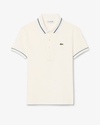 Polo con ribete de corte ajustado L.12.D
