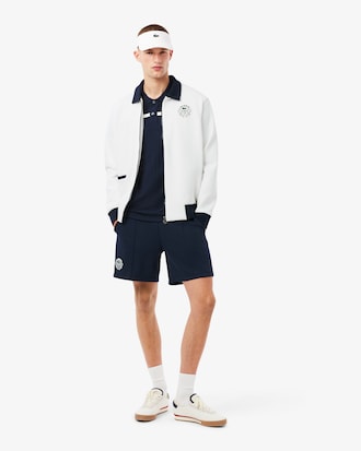 Chaqueta de tenis clásica con detalle de insignia Ultra Dry