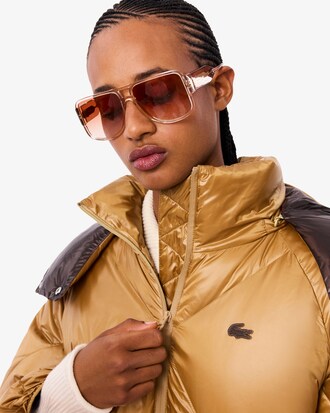 Chaqueta de plum&oacute;n oversized hidr&oacute;fuga