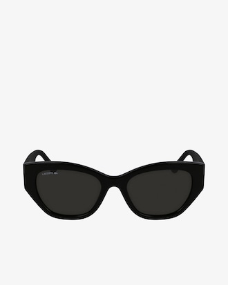 Gafas rectangulares de acetato con monograma