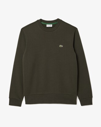 Sudadera de cuello redondo de felpa