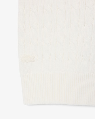 Jersey bordado de punto intarsia con ochos
