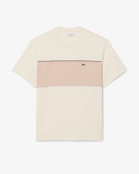 Camiseta de algod&oacute;n con bloques de color
