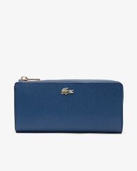 Women's Chantaco Piqu&eacute; Leather 8 Card Zip Wallet