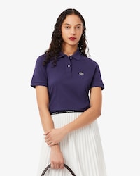 Polo de corte regular de petit piqu&eacute; suave