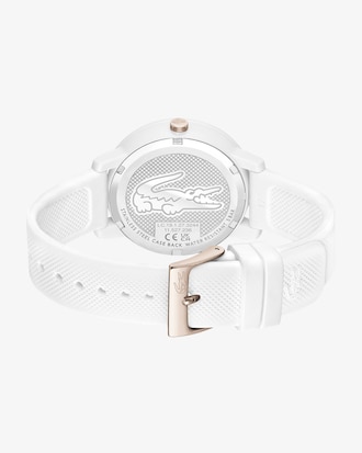 Reloj Lacoste.12.12 de silicona multifunci&oacute;n