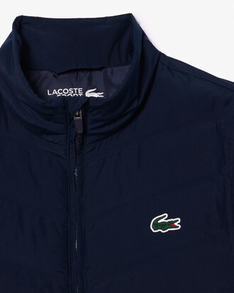 Chaqueta de golf acolchada hidrófuga