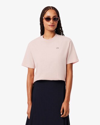 Camiseta de corte holgado de algod&oacute;n suave