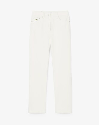 Pantal&oacute;n vaquero de corte recto y tiro alto