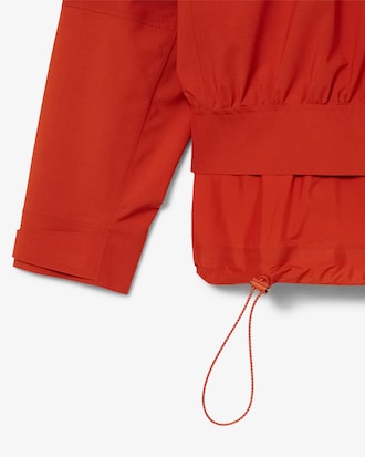 Chaqueta popover de tafet&aacute;n t&eacute;cnico Runway