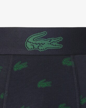 Lote de 3 bóxeres con estampado de cocodrilo