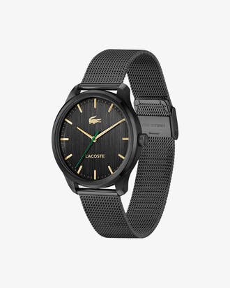 Reloj de acero inoxidable con chapado de iones Lisbon