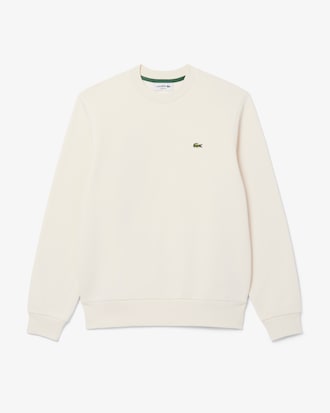 Sudadera de cuello redondo de felpa