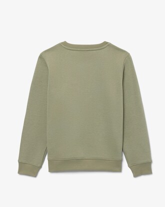 Sudadera de cuello redondo unisex de felpa