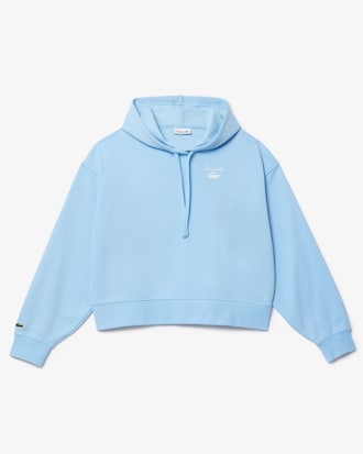 Sudadera con capucha de felpa con logotipo