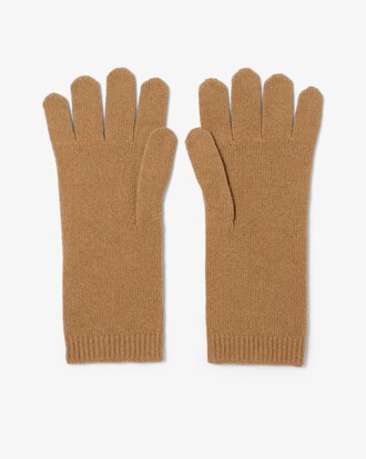 Guantes de lana merino en punto 3D