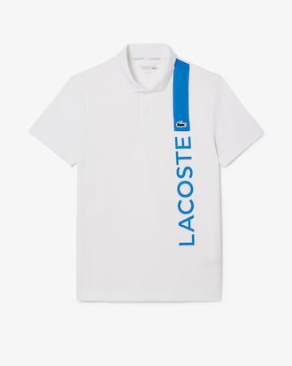Polo deportivo con estampado de marca Ultra Dry