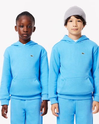 Sudadera con capucha de felpa y bolsillo tipo canguro