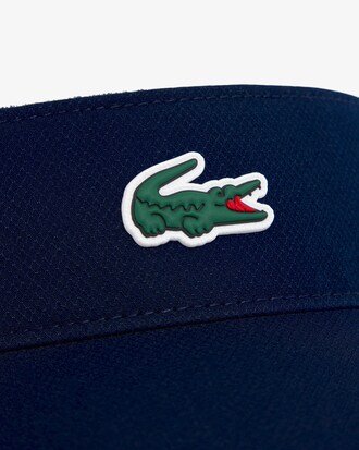 Visera deportiva de tafet&aacute;n diamantado