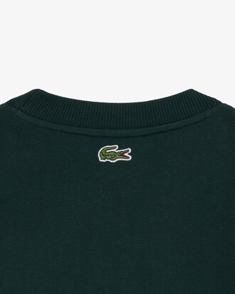 Sudadera de felpa con insignia