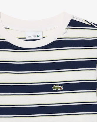 Camiseta de algod&oacute;n de rayas