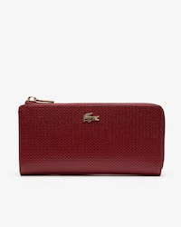 Women's Chantaco Piqué Leather 8 Card Zip Wallet