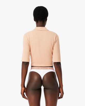 String coton stretch bande siglée