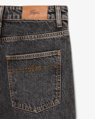 Jean taille haute wide fit