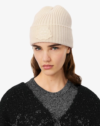 Bonnet laine avec blason