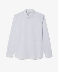 Chemise regular fit popeline ray&eacute;e