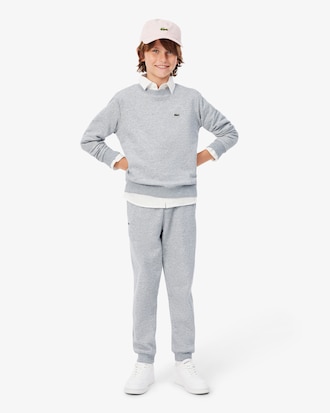 Sweatshirt mixte col rond molleton