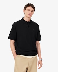 Polo loose fit Piqu&eacute; &eacute;pais