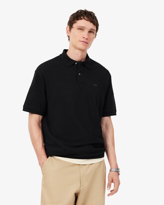 Polo loose fit Piqu&eacute; &eacute;pais