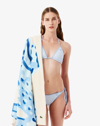 Serviette de plage Croco Aquarell&eacute;