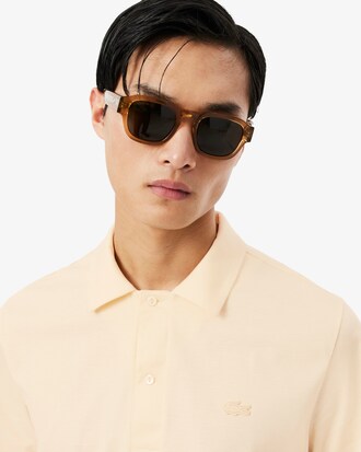 Polo Paris classic fit col ouvert brod&eacute;