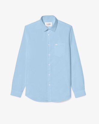Chemise regular fit popeline de coton