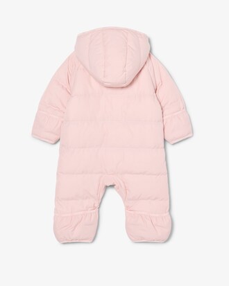 Combinaison b&eacute;b&eacute; &agrave; capuche taffetas