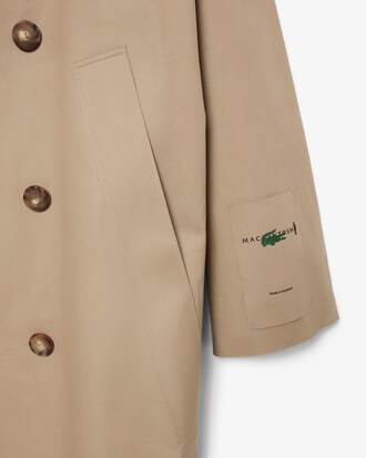 Trench-coat imperm&eacute;able Lacoste x Mackintosh